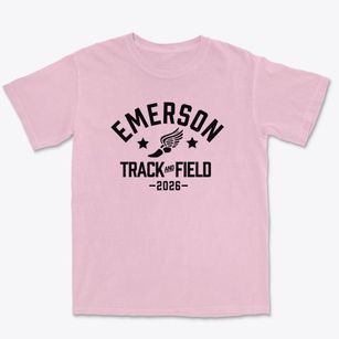 Emerson Elementary School Track and Field Premium Heavyweight T-shirt