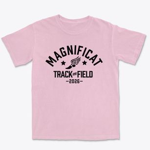 Magnificat High School Track and Field Premium Heavyweight T-shirt
