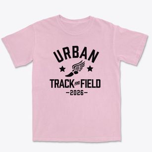 Urban Community School Track and Field Premium Heavyweight T-shirt