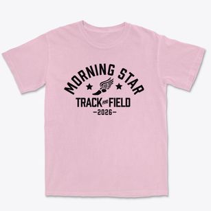 Morning Star Christian Preschool Track and Field Premium Heavyweight T-shirt