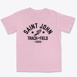 Saint John Central Grade School Track and Field Premium Heavyweight T-shirt
