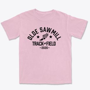 Olde Sawmill Elementary School Track and Field Premium Heavyweight T-shirt