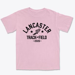 Lancaster Sda School Track and Field Premium Heavyweight T-shirt