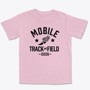 Mobile Christian School Track and Field Premium Heavyweight T-shirt