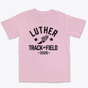 Luther Middle School Track and Field Premium Heavyweight T-shirt