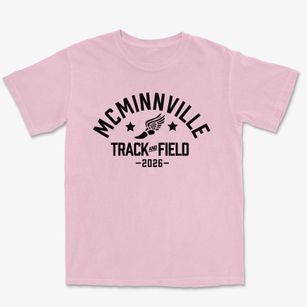 Mcminnville Adventist School Track and Field Premium Heavyweight T-shirt