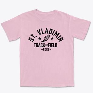 St Vladimir Parish Track and Field Premium Heavyweight T-shirt