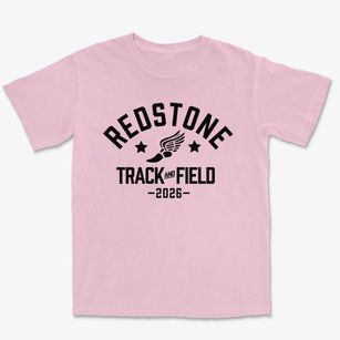 Redstone Middle School Track and Field Premium Heavyweight T-shirt