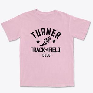 Turner Elementary School Track and Field Premium Heavyweight T-shirt