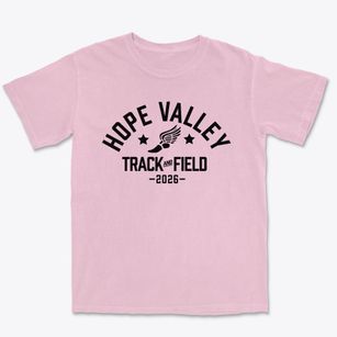 Hope Valley Elementary School Track and Field Premium Heavyweight T-shirt