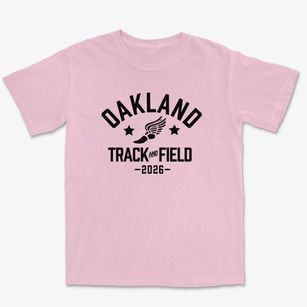 Oakland Elementary School Track and Field Premium Heavyweight T-shirt