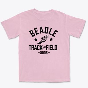Beadle Elementary School Track and Field Premium Heavyweight T-shirt