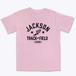 Jackson Christian Middle School Track and Field Premium Heavyweight T-shirt