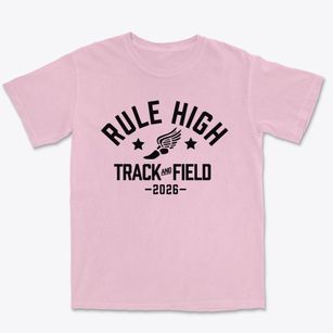 Rule High School Track and Field Premium Heavyweight T-shirt