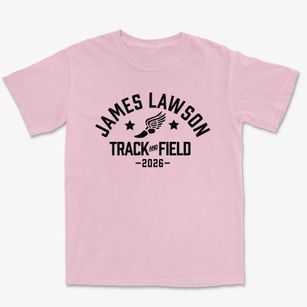 James Lawson High School Track and Field Premium Heavyweight T-shirt
