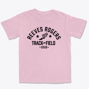 Reeves Rogers Elementary School Track and Field Premium Heavyweight T-shirt