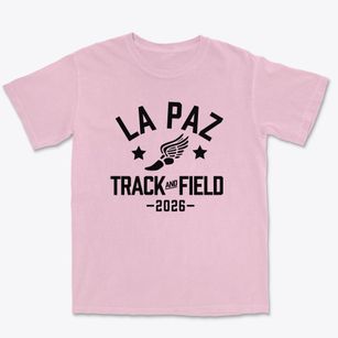 La Paz Middle School Track and Field Premium Heavyweight T-shirt