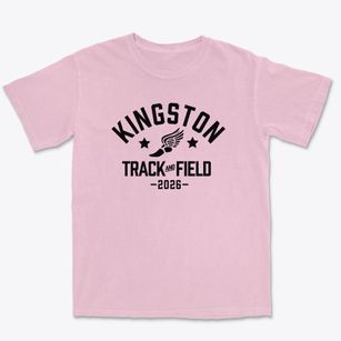 Kingston Elementary School Track and Field Premium Heavyweight T-shirt