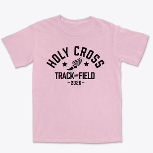 Holy Cross Of San Antonio Track and Field Premium Heavyweight T-shirt
