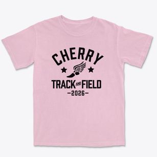 Cherry Elementary School Track and Field Premium Heavyweight T-shirt