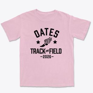 Oates Elementary School Track and Field Premium Heavyweight T-shirt
