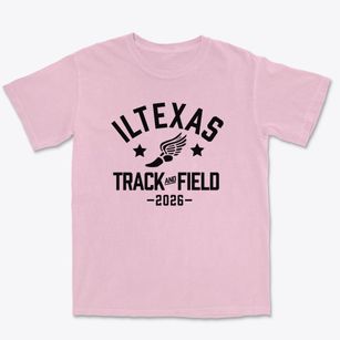 Iltexas Lancaster-desoto Track and Field Premium Heavyweight T-shirt
