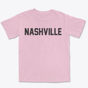 Nashville Tennessee Classic Block Premium Heavyweight T-shirt
