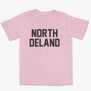 North Deland Florida Classic Block Premium Heavyweight T-shirt