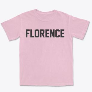 Florence Texas Classic Block Premium Heavyweight T-shirt