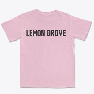 Lemon Grove California Classic Block Premium Heavyweight T-shirt