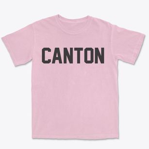 Canton Georgia Classic Block Premium Heavyweight T-shirt