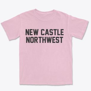 New Castle Northwest Pennsylvania Classic Block Premium Heavyweight T-shirt