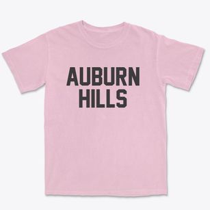 Auburn Hills Michigan Classic Block Premium Heavyweight T-shirt