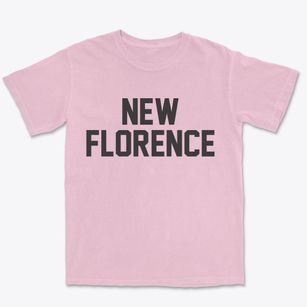 New Florence Missouri Classic Block Premium Heavyweight T-shirt