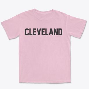 Cleveland Utah Classic Block Premium Heavyweight T-shirt
