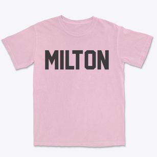 Milton Iowa Classic Block Premium Heavyweight T-shirt