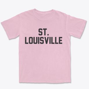 St. Louisville Ohio Classic Block Premium Heavyweight T-shirt