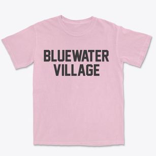 Bluewater Village New Mexico Classic Block Premium Heavyweight T-shirt