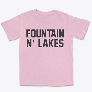 Fountain N' Lakes Missouri Classic Block Premium Heavyweight T-shirt