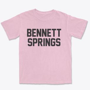 Bennett Springs Missouri Classic Block Premium Heavyweight T-shirt
