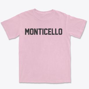 Monticello Missouri Classic Block Premium Heavyweight T-shirt