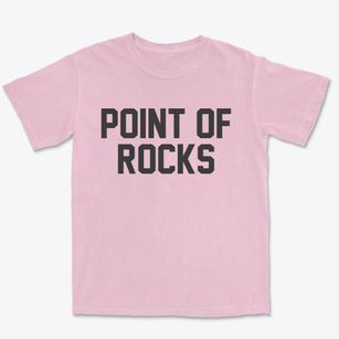 Point Of Rocks Wyoming Classic Block Premium Heavyweight T-shirt