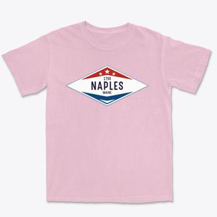 Naples Maine Diamond Star Premium Heavyweight T-shirt