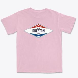 Preston Texas Diamond Star Premium Heavyweight T-shirt