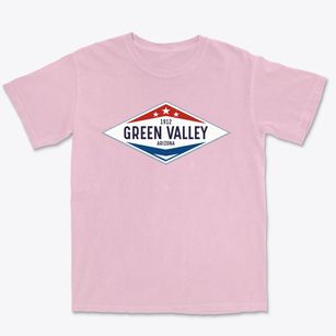 Green Valley Arizona Diamond Star Premium Heavyweight T-shirt