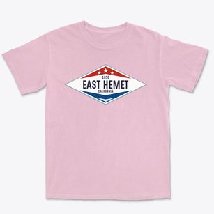 East Hemet California Diamond Star Premium Heavyweight T-shirt