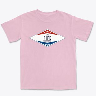Fife Washington Diamond Star Premium Heavyweight T-shirt