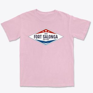 Fort Salonga New York Diamond Star Premium Heavyweight T-shirt