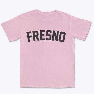 Fresno California Classic Curve Premium Heavyweight T-shirt