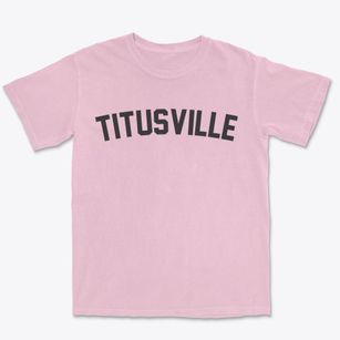 Titusville New York Classic Curve Premium Heavyweight T-shirt